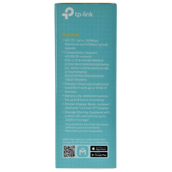 Tp-link M7350 4G LTE WLAN Router Accessories