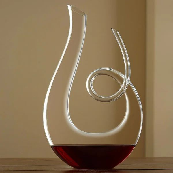 Wine Enthusiast Art Series Treble Decanter