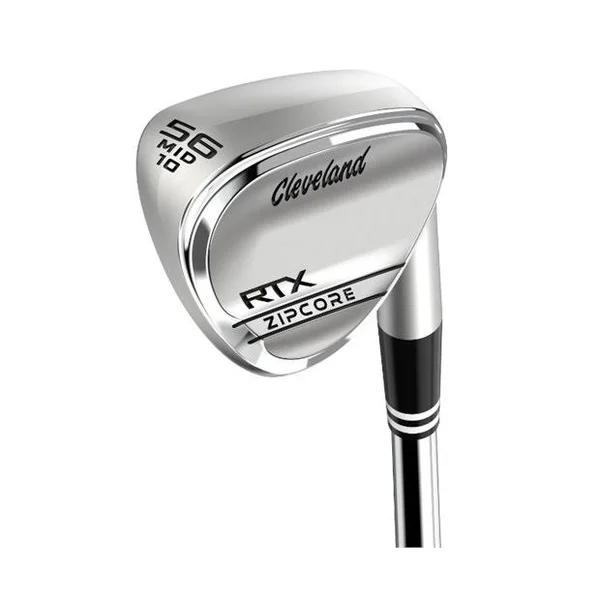 Cleveland RTX ZipCore Tour Satin Mid Left-Handed Gap Wedge Golf Club - 52° Loft - Steel Shaft
