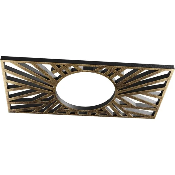 Ekena Millwork CMPP26X13HOAPG 26x22W x 13x22H x 9 5/8x22ID x 3/4x22P Hoover Architectural Grade PVC Pierced Ceiling Medallion, A