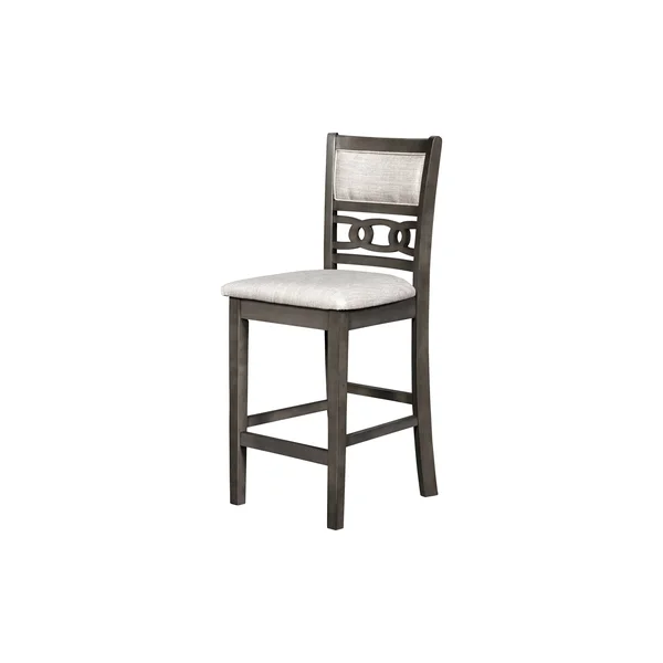 New Classic Furniture GIA Counter Chairs - Set of 2, Gray