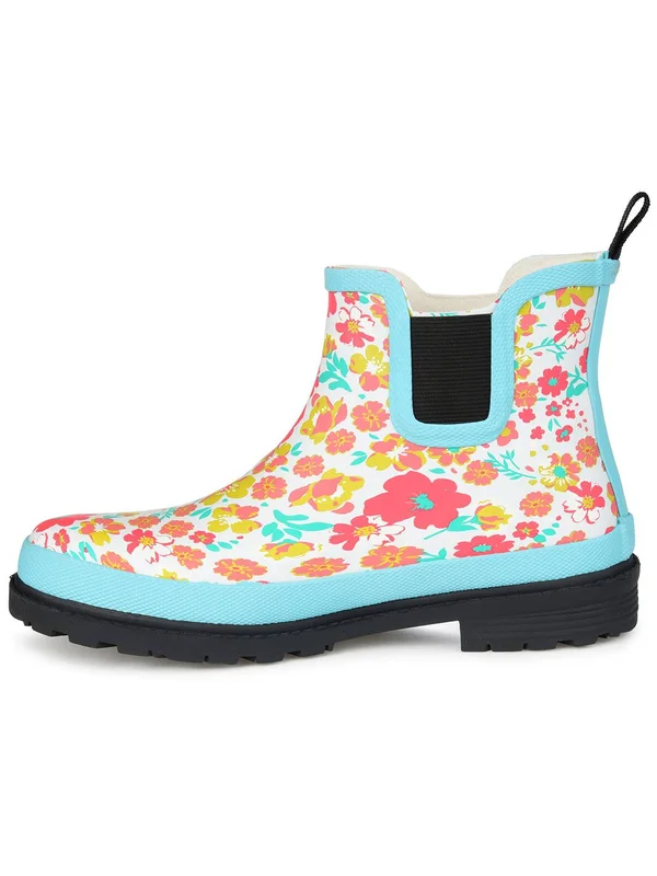 Journee Collection Women's Tekoa Rain Boot Dot 6
