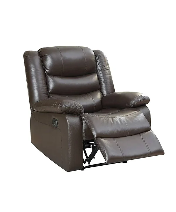 Recliner, Espresso Top Grain Leather Match