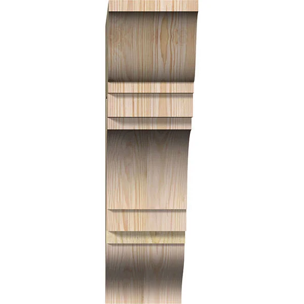 6x22W x 22x22D x 22x22H Merced Traditional Rough Sawn BRACKET - Douglas Fir
