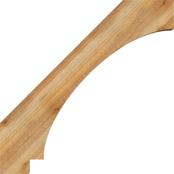 Ekena Millwork BRC06X30X36IMP00RWR 6x22W x 30x22D x 36x22H Imperial Rough Sawn Brace, Western Red Cedar