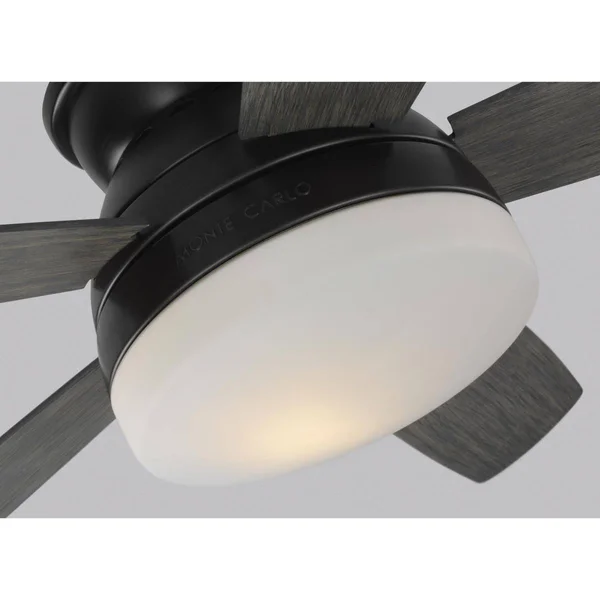 Monte Carlo Traverse 52x22 Ceiling Fan - Aged Pewter, Matte Opal - 5TV52AGPD-V1