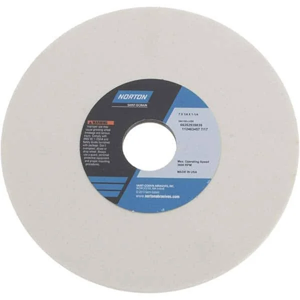 Norton 66252939839 Grinding wheel - t1, 7x1/4x1.25, ao, 150g, pk5