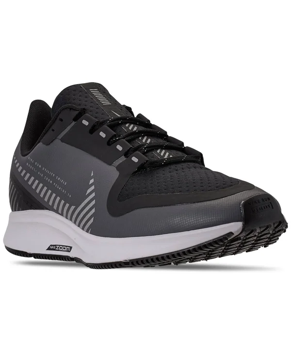Nike Air Zoom Pegasus 36 Shield Grey/Black/White Men's Running Shoe Size 9.5