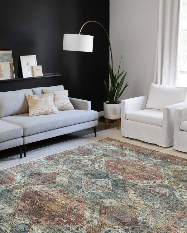 Loloi II Skye SKY-06 Apricot, Mist Rug, 2&6x22x10&0x22 - Runner