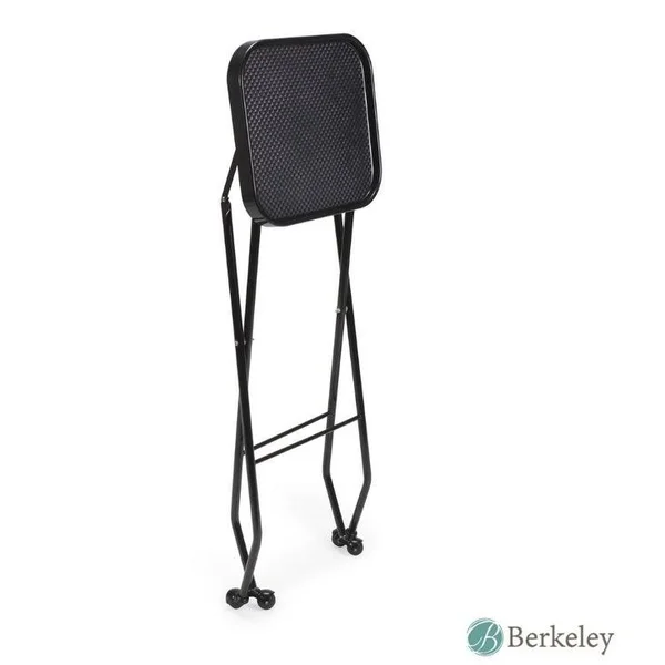 Caleb Fold-A-Way Service Tray - Black