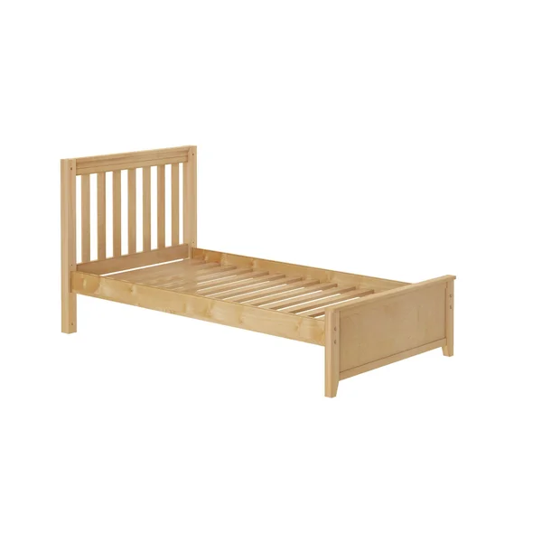 Twin Traditional Bed - Chestnut Panel