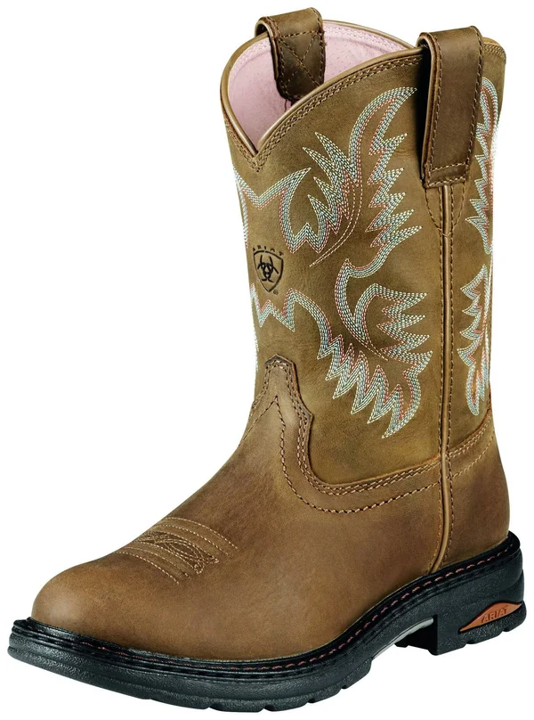 Ariat Women's Tracey Composite Toe Work Boot - 9 Brown