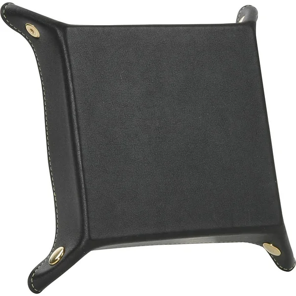 Royce Leather Travel Valet Tray, Pink