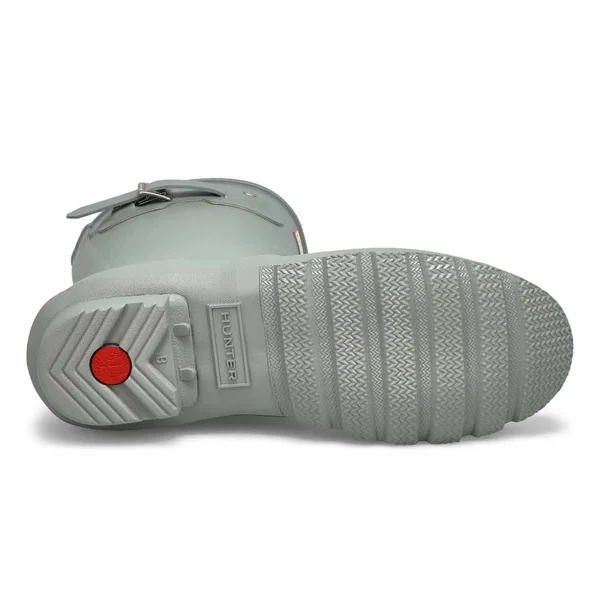 Hunter Original Short Women's Rain Boots Tundra Grey : 9 M