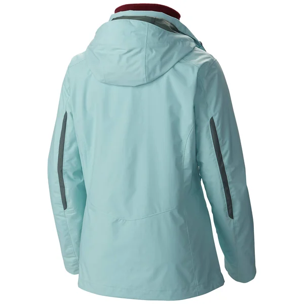 Columbia Bugaboo Womens 1x Plus Size 3in1 Winter Snow Parka/Jacket/Coat Spray - Blue