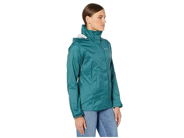 Marmot Women's PreCip Eco Jacket - Large - Deep Teal