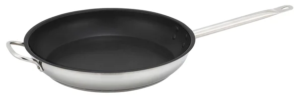 Winco - SSFP-14NS - 14 in Non-Stick Stainless Steel Fry Pan