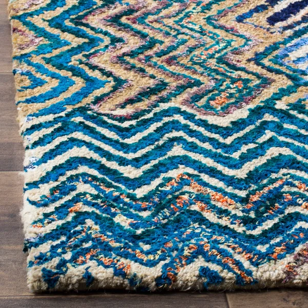 Safavieh Nantucket NAN602A Beige, Brown Rug 4&X 4& Square