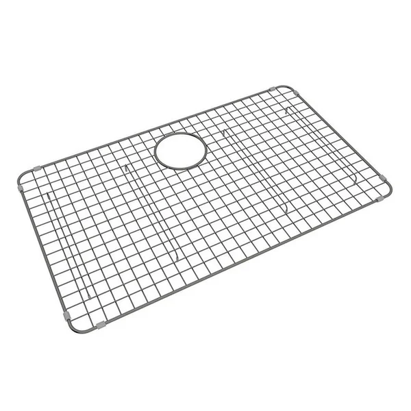 Rohl WSGRSS3018BKS Wire Sink Grid for RSS3018 and RSA3018 Kitchen Sinks - Black Stainless Steel