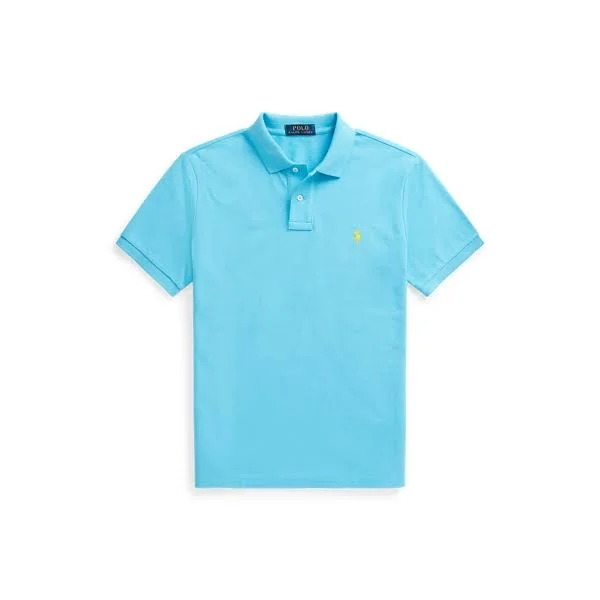 Big & Tall Polo Ralph Lauren Mesh Polo Shirt - Lindsay Blue - Size 3X - Men's