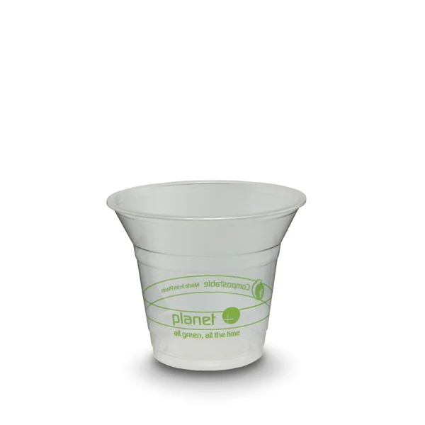 Planet+ 100% Compostable Pla Clear Cold Cup, 7-Ounce, 2000-Count Case