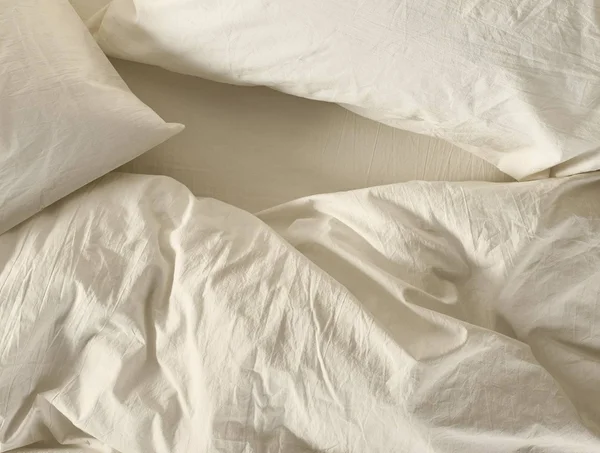 Coyuchi - Organic Crinkled Percale Sheet Set Twin XL Undyed