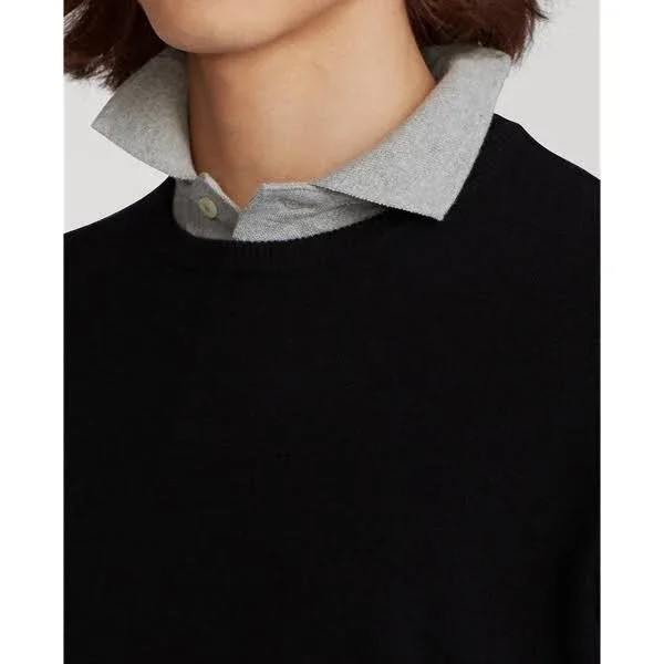 Polo Ralph Lauren Men's Washable Cashmere Sweater - Black - Size XX Large