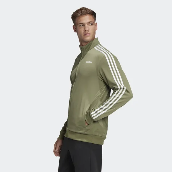 Adidas Men's Essentials 3-Stripes Tricot Track Jacket