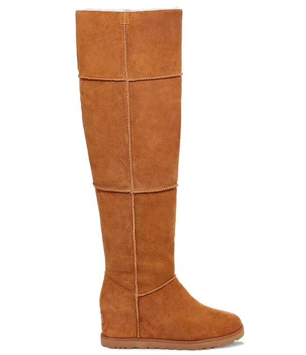 Ugg Women's Classic Femme Over-The-Knee Boots 7.5 - Black