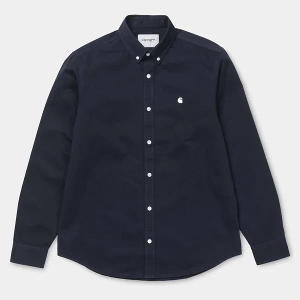 Carhartt WIP Madison Shirt - Dark Navy