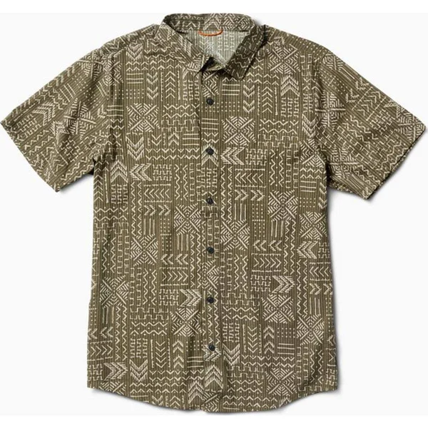 Roark Bless Up Mechanical Stretch Shirt - Forest, X-Large