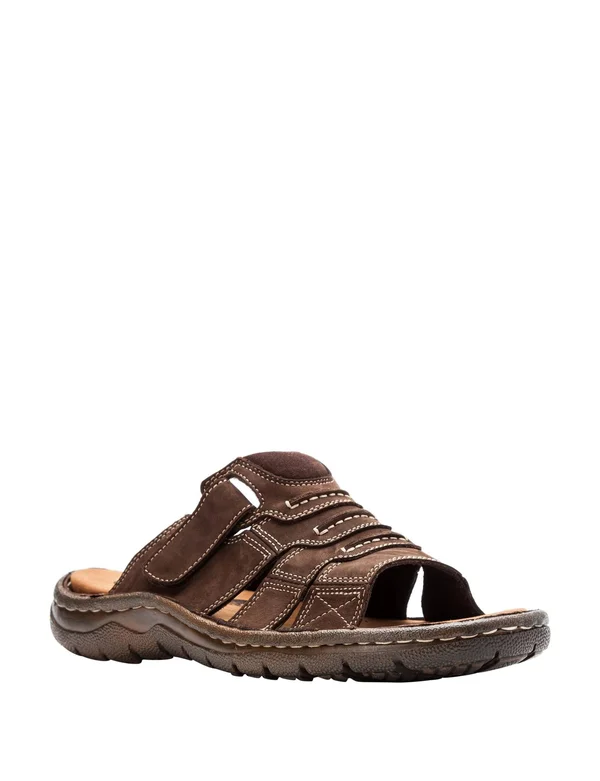 Propet Jace - Men's Sandal - Coffee 15 Wide