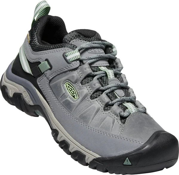 Keen Women's Targhee III Waterproof Shoe - 11 - Bleacher, Duck Green