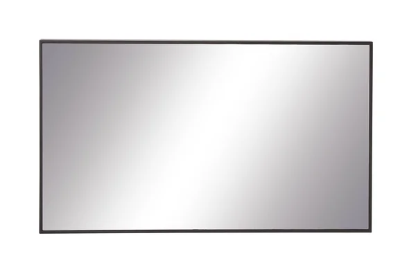 Cole & Grey Wood Wall Mirror, Black