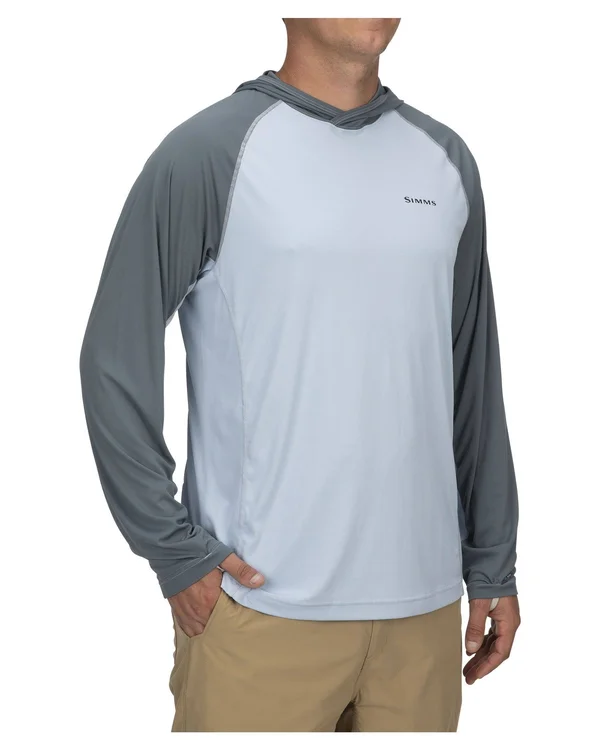 Simms Bugstopper Solarflex Hoody - Steel Blue - L