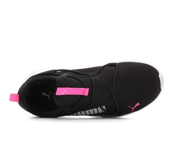 Puma Rift Little Kids& Slip-On Shoes, Black/Luminous Pink, 10.5