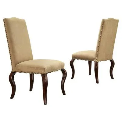 Upholstered Side Chair in Peat Topline Furniture