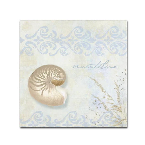 Trademark Fine Art Ali4805-C2424Gg Color Bakery 'She Sells Seashells I