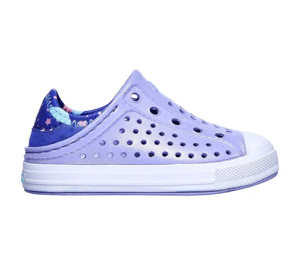 Skechers Girls& Guzman Steps - Sandcastle Dreams Lavender 5.0N