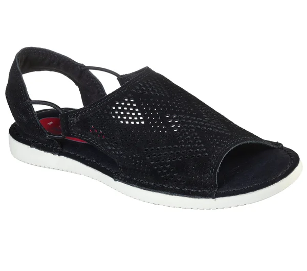 Skechers Women's Bobs Saga Sandals - Black, 8.0