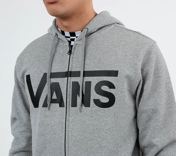 Vans Classic Zip Sweatshirt Grey