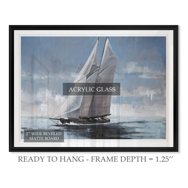 Full Sail -Framed Giclee Print - 30x40