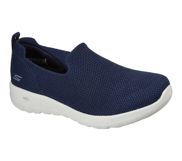 Skechers Women's GOwalk Joy - Sensational Day Walking Shoes, Navy, White, 9.0