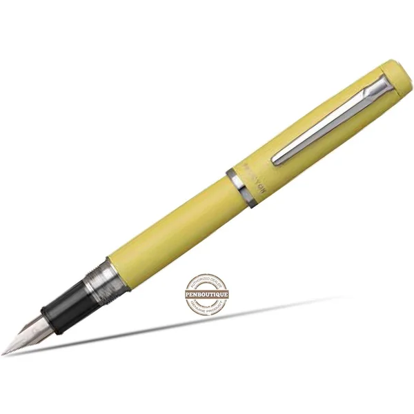 Platinum Procyon Fountain Pen - Citron Yellow - Fine