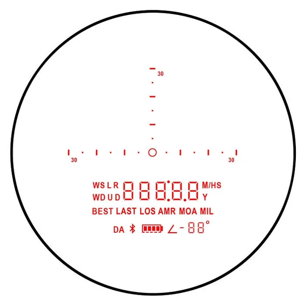 Sig Sauer KILO2200BDX 7x25 Laser Rangefinder SOK22704