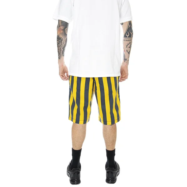 Dickies Mens Hague Custard, White Shorts Size W 31