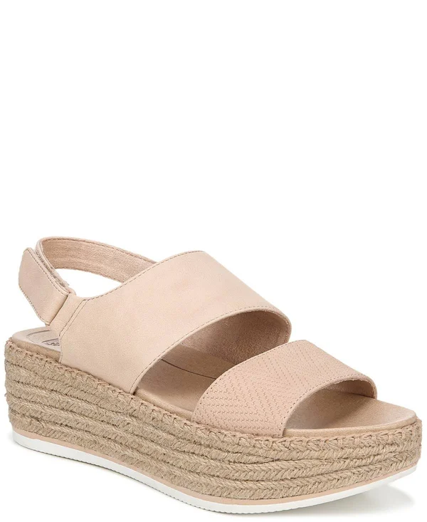 Dr. Scholl&s Women's Cool Vibes Espadrille Flatforms - Vida Pink