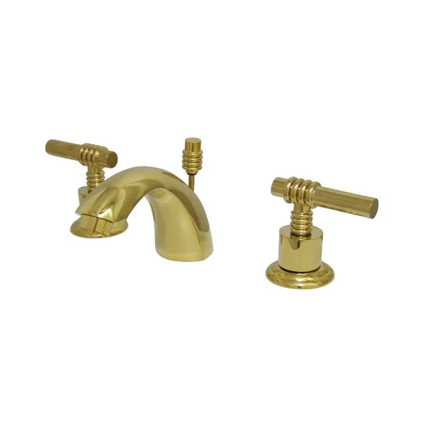 Elements of Design ES2952ML St. Charles Mini Widespread Bathroom Faucet Brass