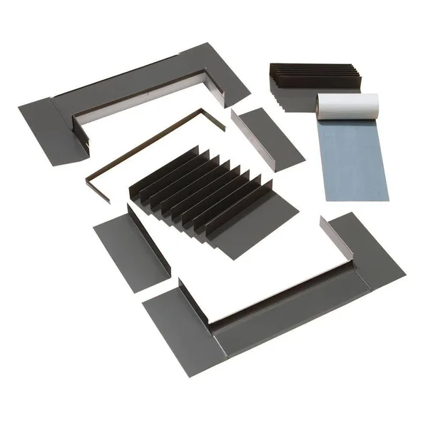 VELUX Step Flashing Skylight EDLS060000B - Aluminum, 5-1/4x22L x 58-1/4x22H