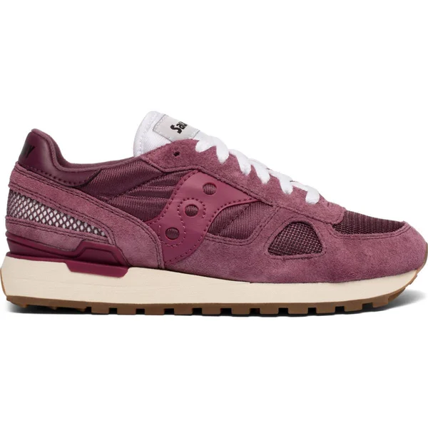 Saucony Women's Shadow Original Vintage Sneaker - Maroon - 6 US